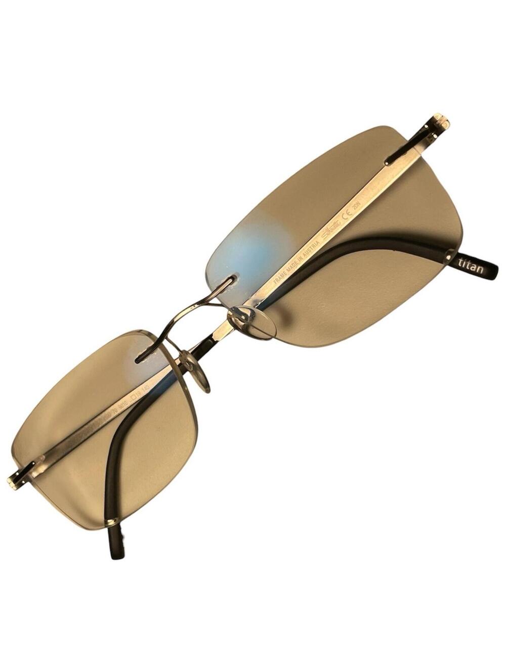 Silhouette Eyeglasses, Frames Only 5529 70 9010 Titanium Austria 19-140 Silver